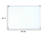 日通牌單面磁性鋁邊白板  (120Hx200W)cm