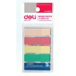 Deli NO.9063 螢光指示標籤-5色(45x12mmx5pcs/20sheets)